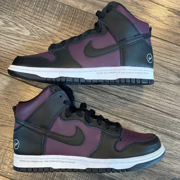 Nike | Shoes | New Nike Dunk High X Fragment Size 8 | Poshmark display picture 1